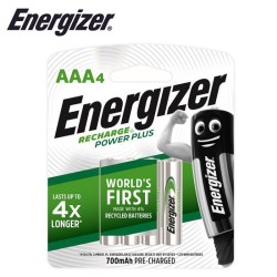 Energizer Recharge 0.7A - AAA 4-Pack