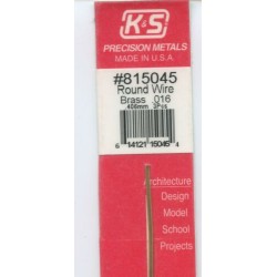 Brass Wire 0.016" - 0.406mm (2)