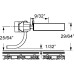 #148 HO Scale 140-Series Whisker® Metal Couplers with Gearboxes - Universal - Medium (9/32") Centerset Shank