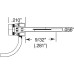 #150 HO Scale Bulk Pack - 25 pair #158 Scale Whisker® Metal Couplers - Medium (9/32") Centerset Shank