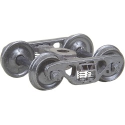 #518 HO Scale Barber® S-2 70-Ton Roller Bearing Trucks with 33" Smooth Back Wheels - Metal Fully Sprung