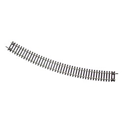 Curved track R6, 30°