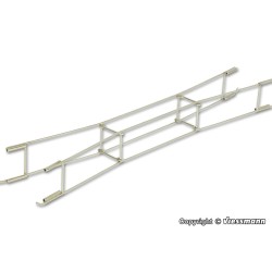 H0 Catenary wire for double slip switches