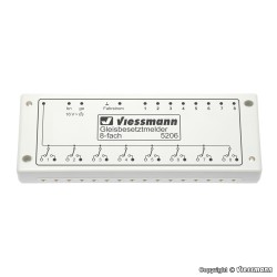 Track occupancy detector, 8-sections