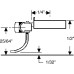 #145 HO Scale 140-Series Whisker® Metal Couplers with Gearboxes - Short (1/4") Overset Shank