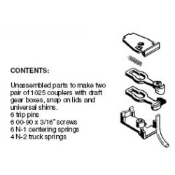 Body Mount Couplers (1025)