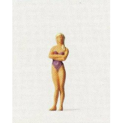 Female bather, standing